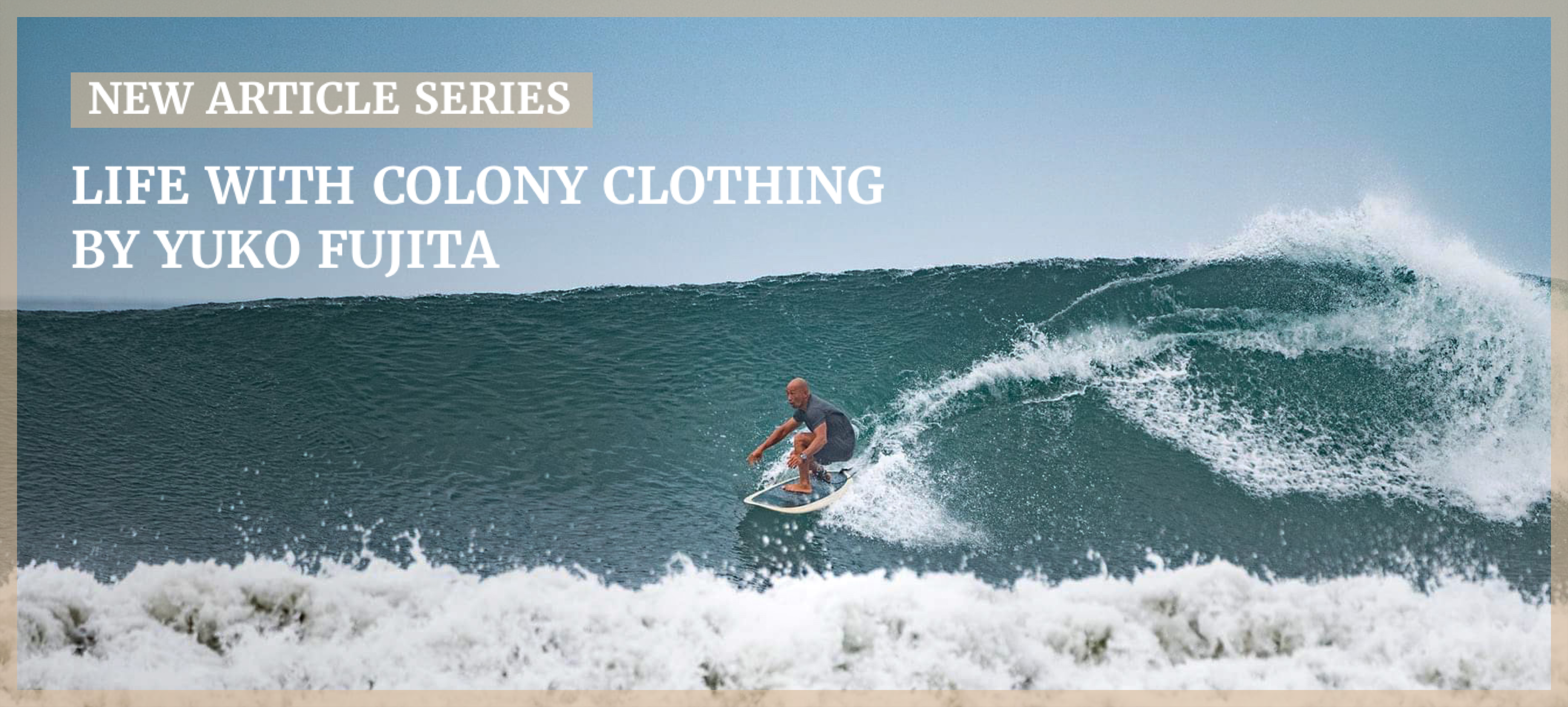 Style and Personage: COLONY CLOTHING x Kai