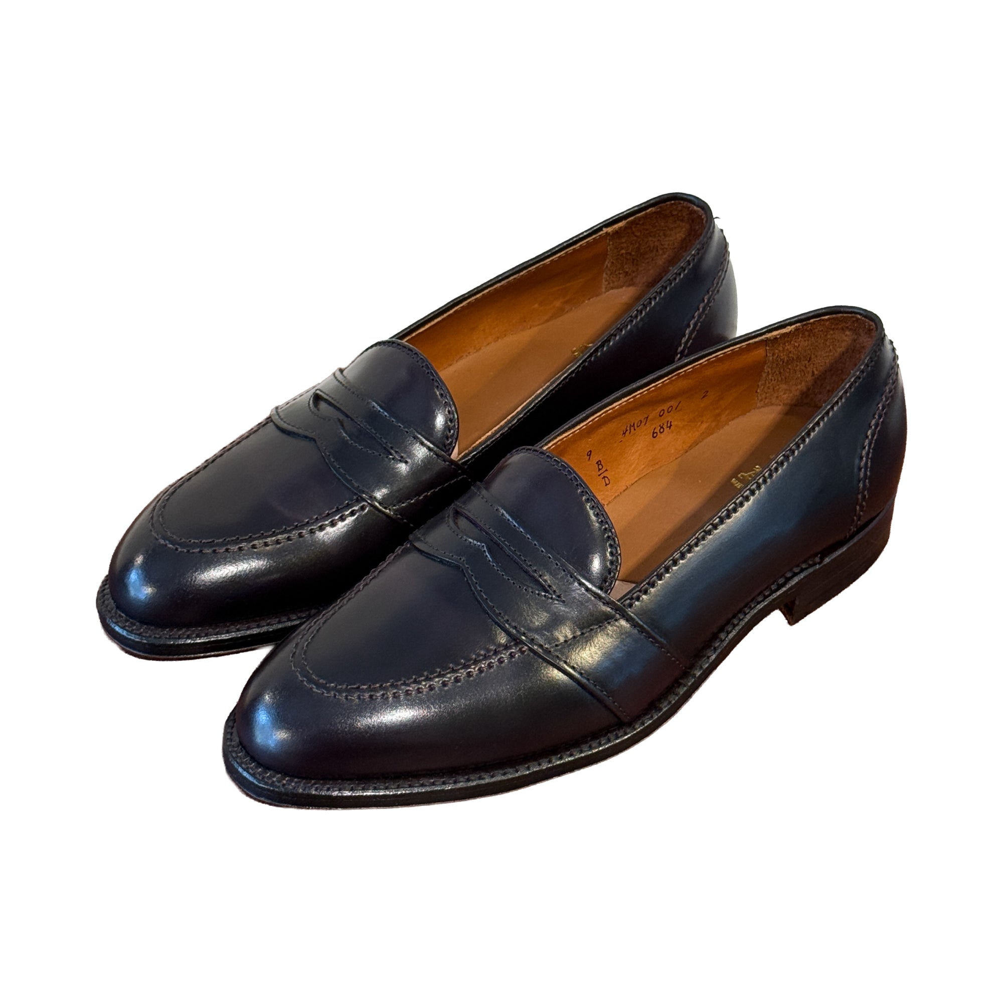 ALDEN 684 FULL STRAP LOAFER SHELL CORDOVAN – COLONY CLOTHING