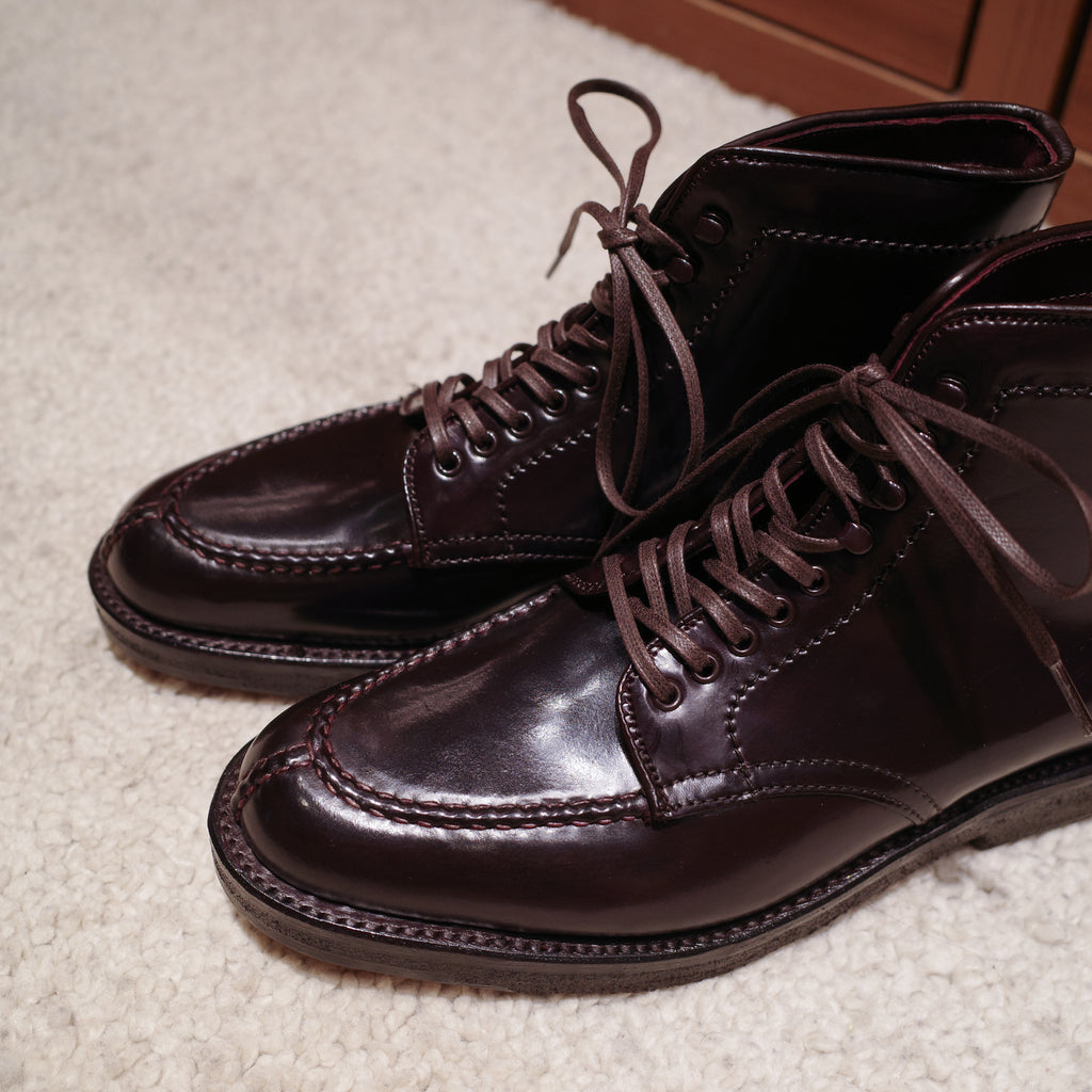 ALDEN 4540H TANKER BOOTS CORDOVAN #8 7D - 靴