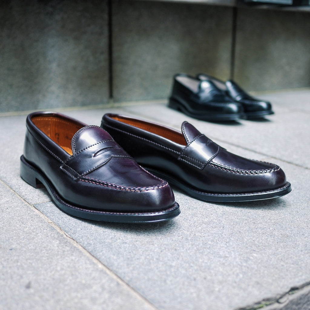 ALDEN 986 PENNY LOAFER SHELL CORDOVAN – COLONY CLOTHING