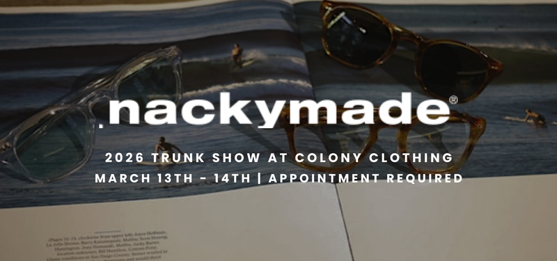 NACKYMADE MARCH 2026 TRUNK SHOW
