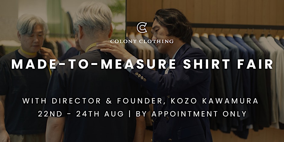 COLONY CLOTHING MADE-TO-MEASURE SHIRT FAIR