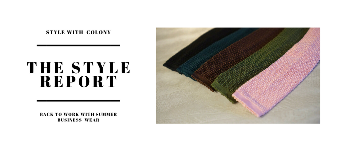 The Style Report: Summer Business Wear