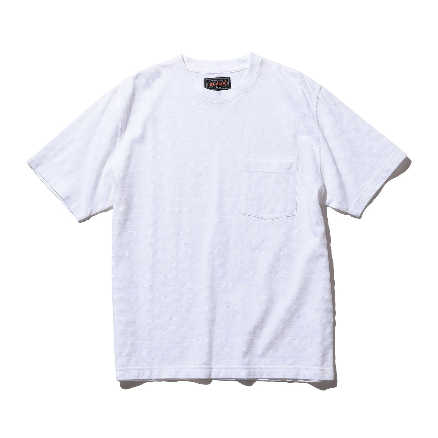 BEAMS PLUS / B+PiqueStripeS/S / 3804-0091-103
