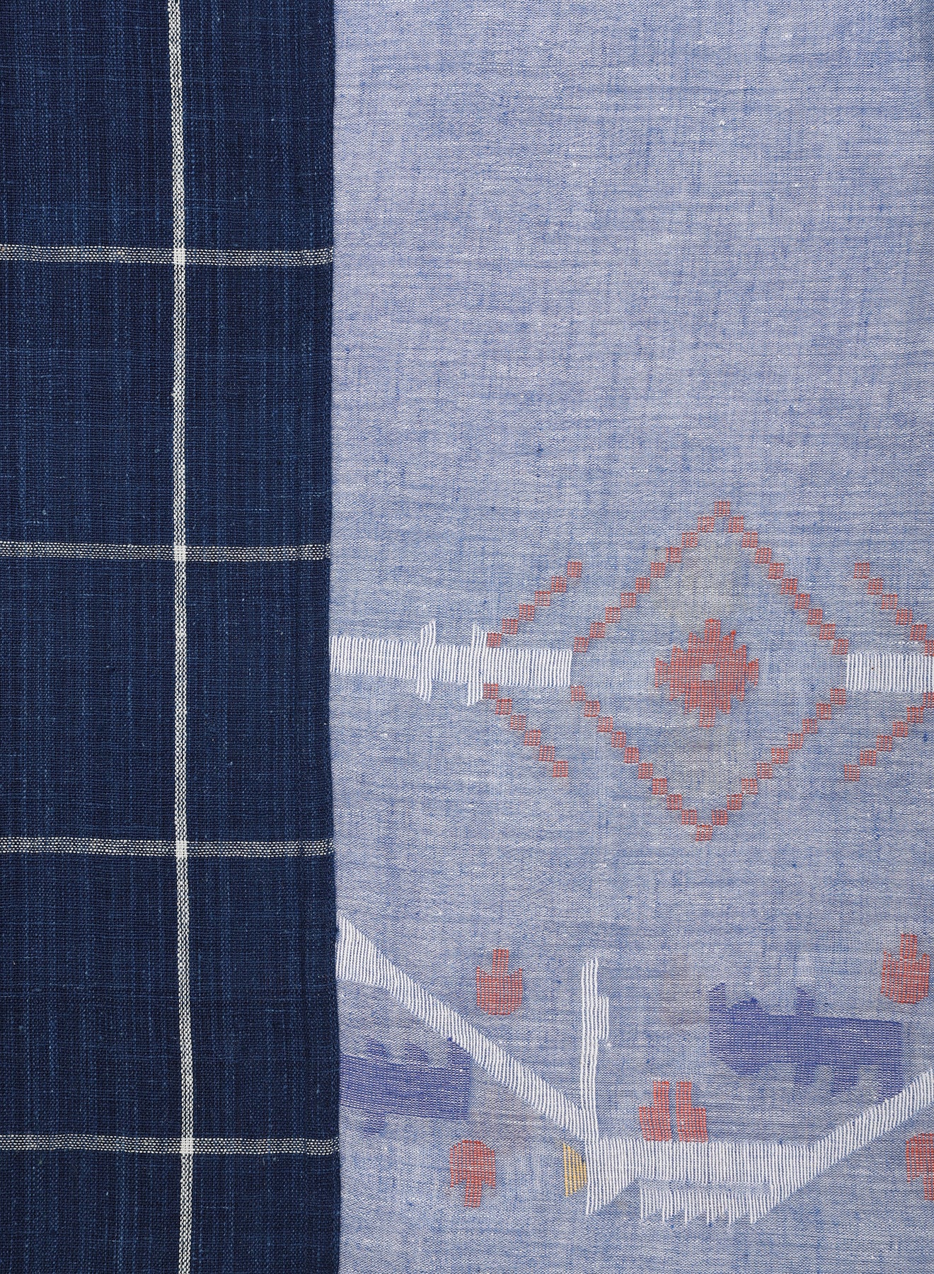 KARDO / KUNAL / RELAXED FIT VINTAGE INSPIRED SS SHIRT WITH CONTRAST PANEL