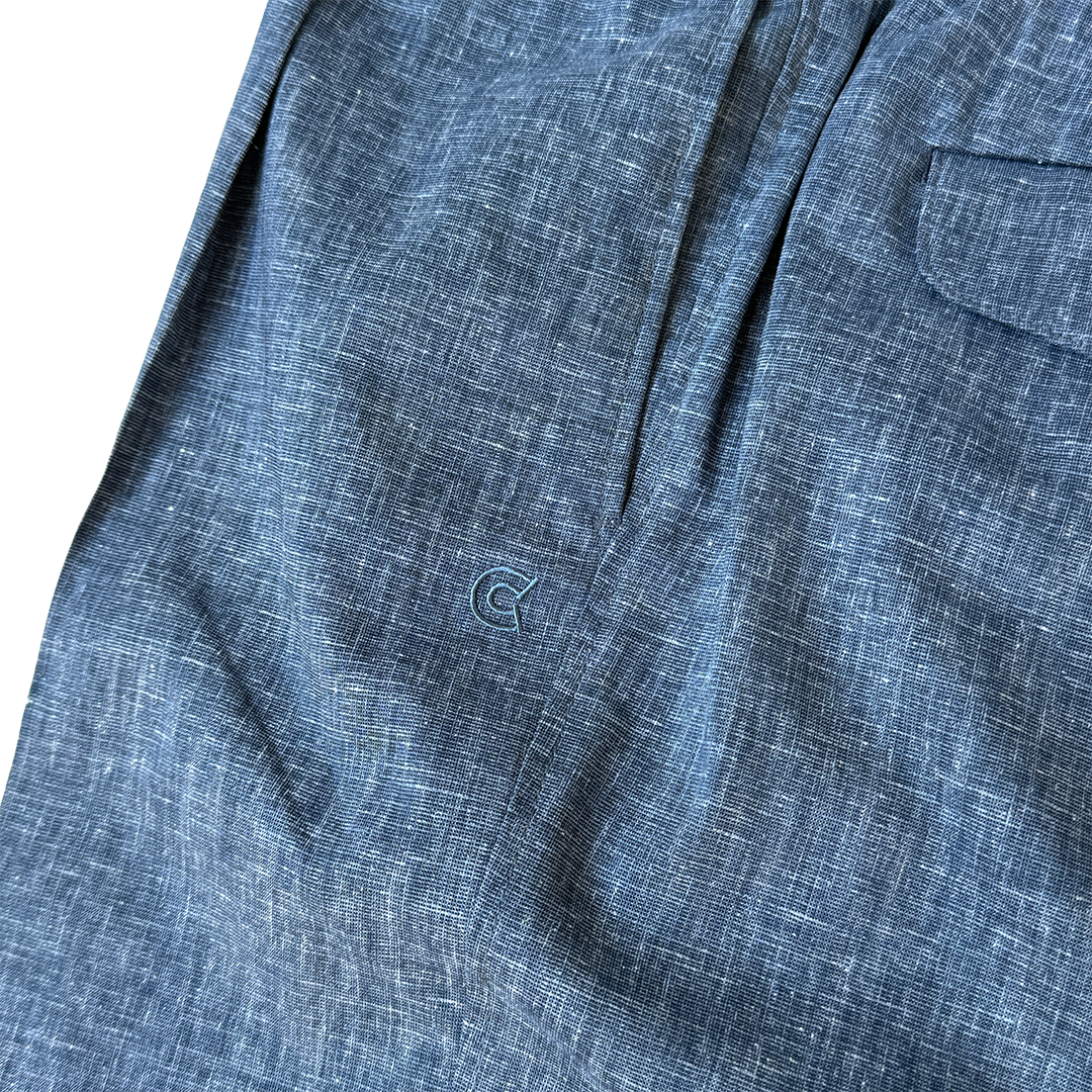 COLONY CLOTHING / ONE PLEATED EASY TROUSERS / CC2401-PT02-01