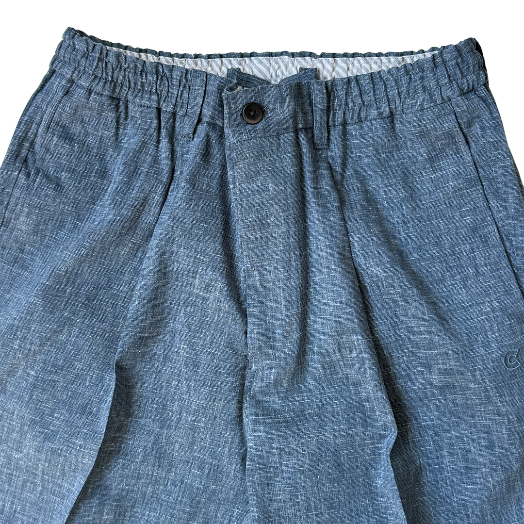 COLONY CLOTHING / ONE PLEATED EASY TROUSERS / CC2401-PT02-01
