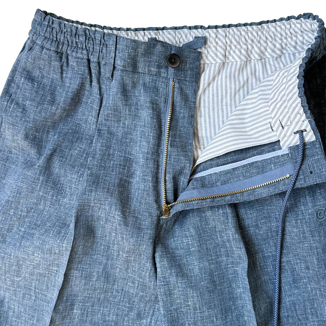 COLONY CLOTHING / ONE PLEATED EASY TROUSERS / CC2401-PT02-01