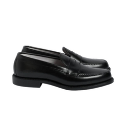 ALDEN 981 BLACK CALF LEISURE HAND SEWN LOAFER