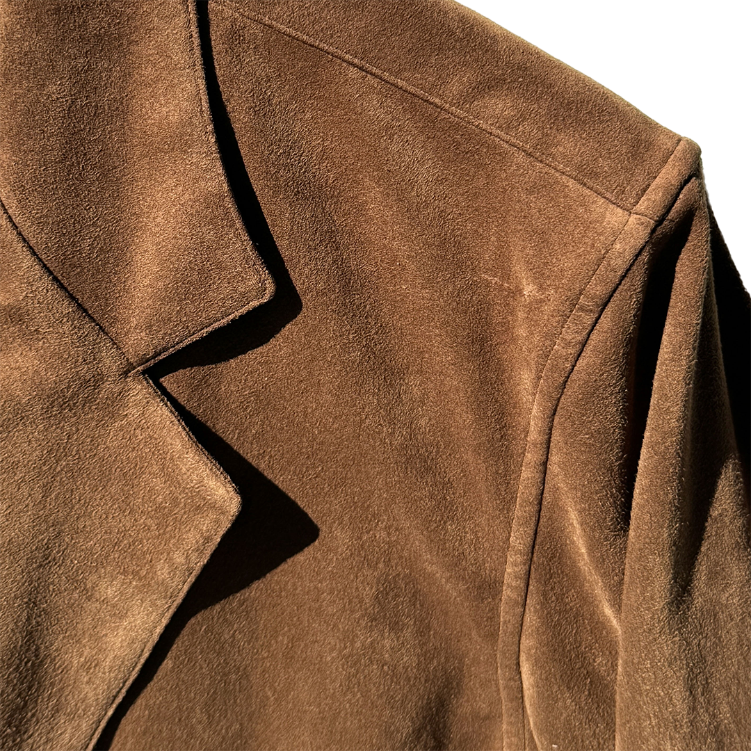 COLONY CLOTHING / ULTRASUEDE SINGLE JACKET / CC2402-JK01S-01