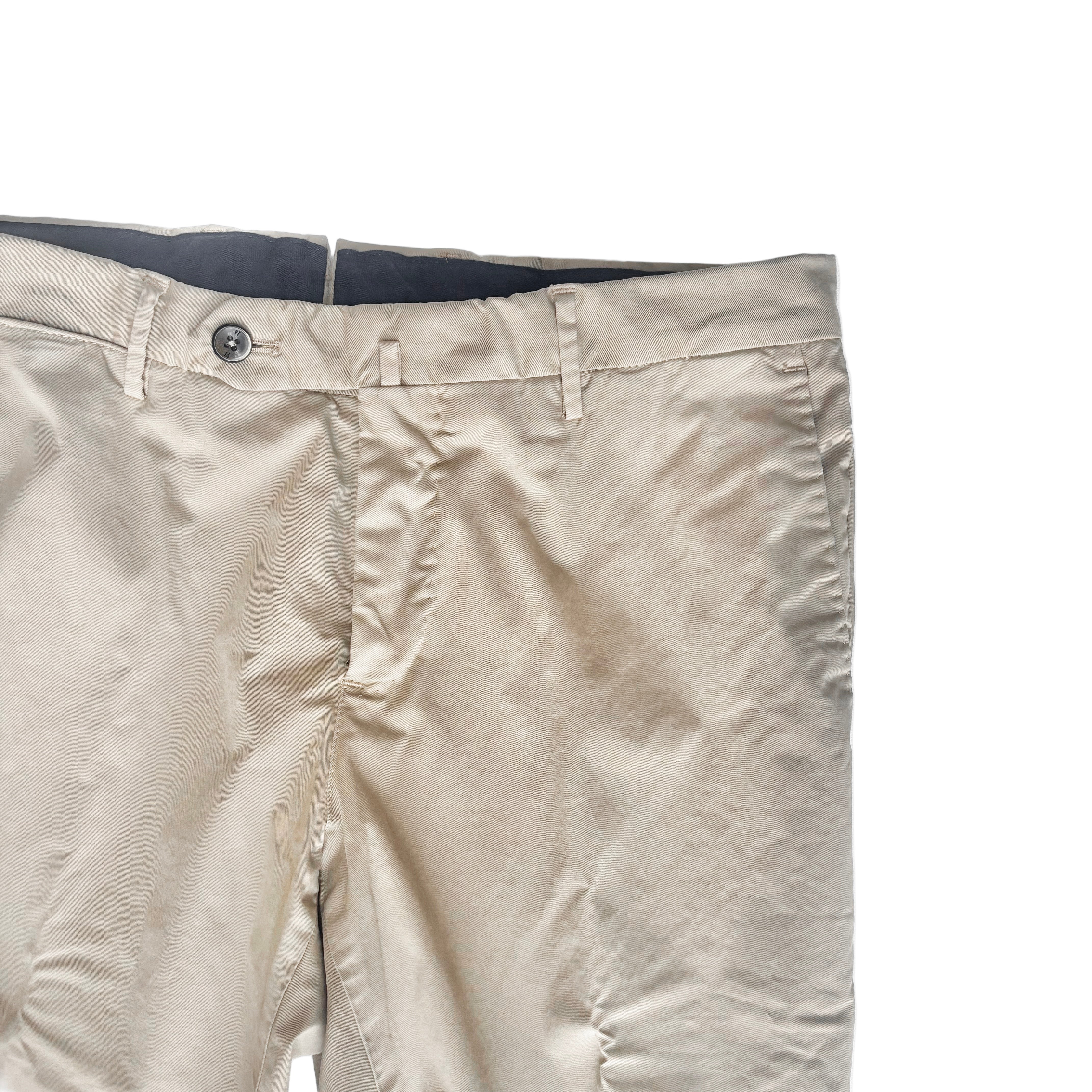 PT TORINO / COTTON TROUSERS / Y215 BEIGE