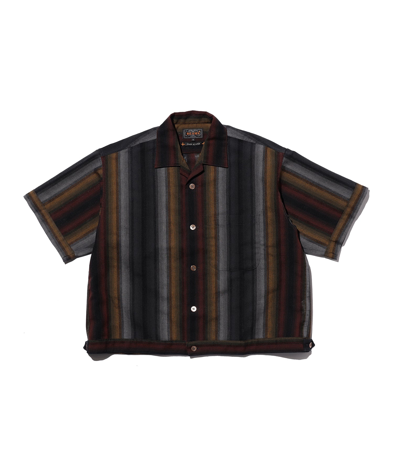 BEAMS PLUS / Cabana Boy-SHT Ombre Stripe / 3801-0262-139
