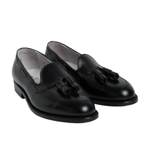 ALDEN 660 BLACK CALF TASSEL LOAFER