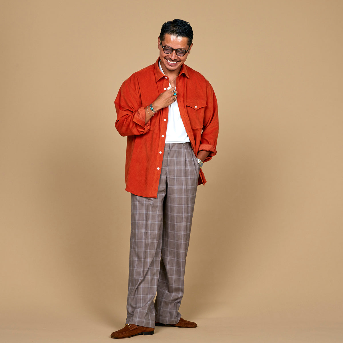 COLONY CLOTHING / Ultrasuede SHIRT / CC2301-SH04-01