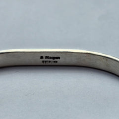 Silver Bracelet by Bruce Morgan 5 / 5.5inch