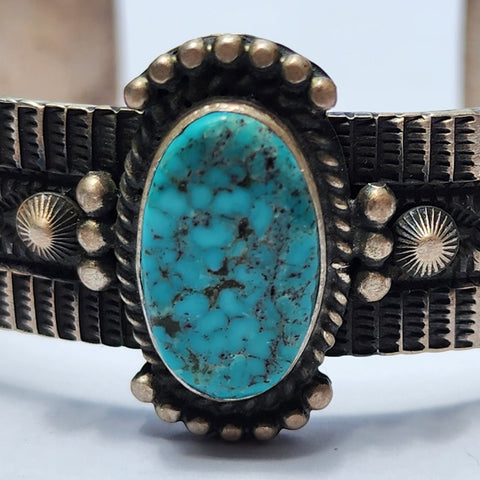 Kingman Bracelet by Herman Smith 5-1/2inch