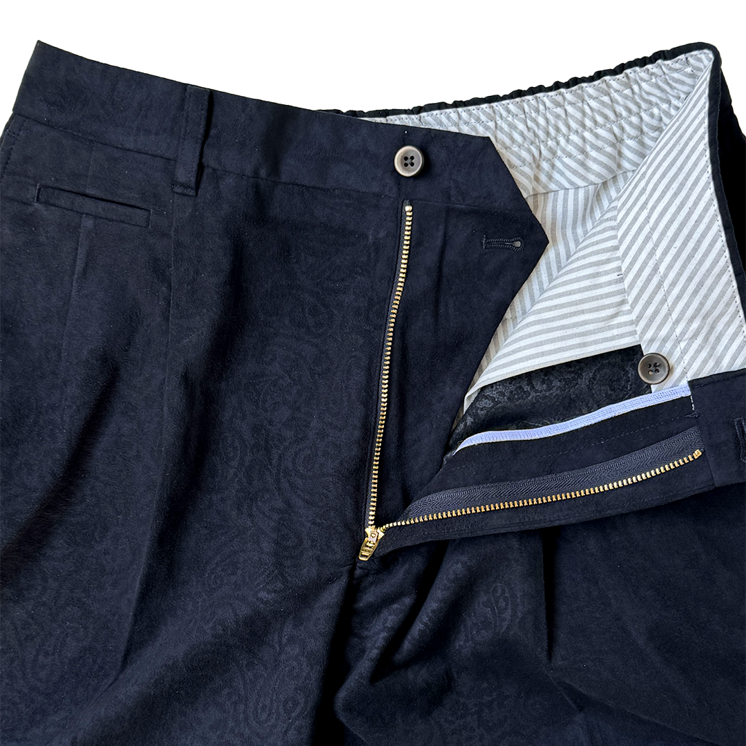 COLONY CLOTHING / ULTRASUEDE SHORTS PAISLEY / CC2401-PT05-2