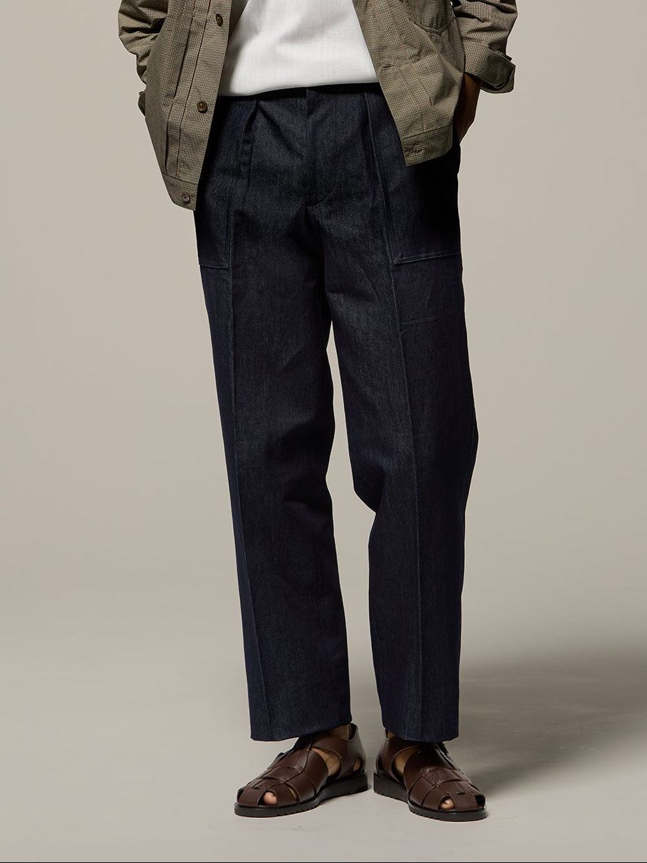 COLONY CLOTHING / DENIM BAKER PANTS / CC2501-PT01-01