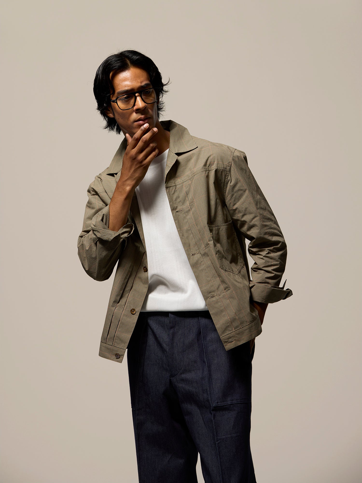 COLONY CLOTHING / DENIM BAKER PANTS / CC2501-PT01-01