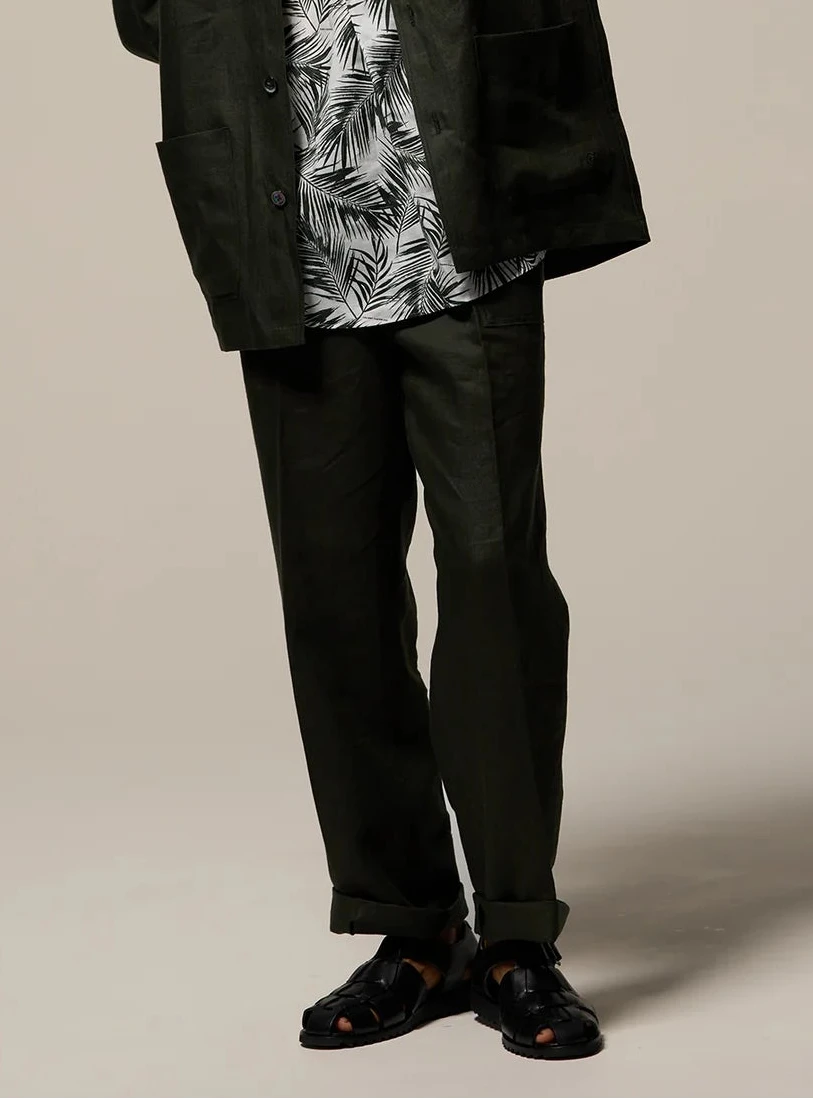 COLONY CLOTHING / BAKER PANTS / CC2501-PT01-02 / BLACK GREEN