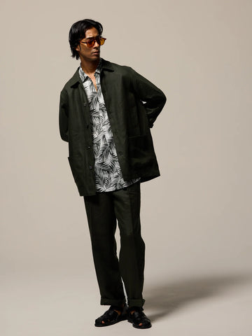 COLONY CLOTHING / BAKER PANTS / CC2501-PT01-02 / BLACK GREEN