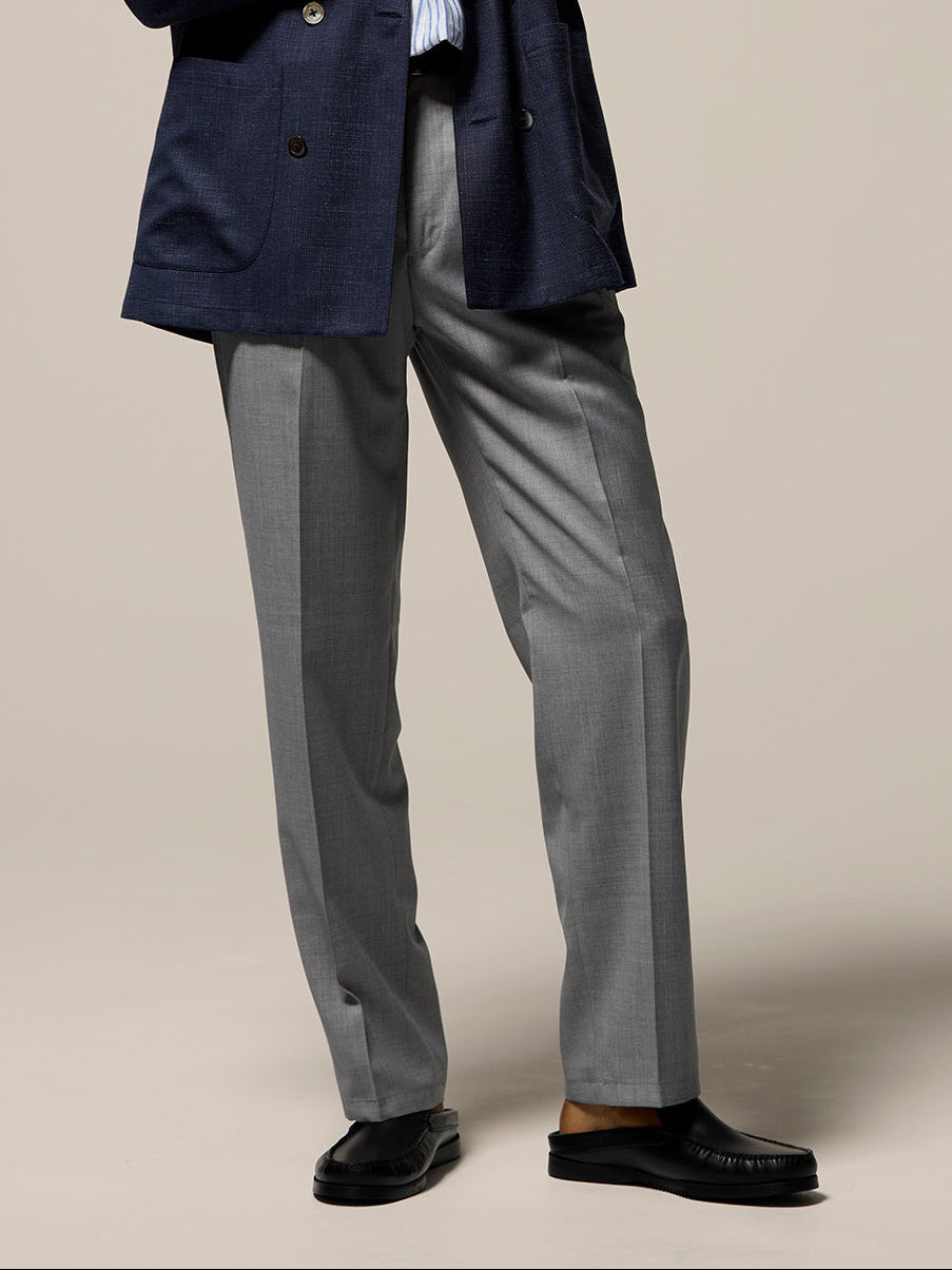 COLONY CLOTHING / RELAX EASY TROUSERS / CC2501-PT02-01 / LIGHT GRAY