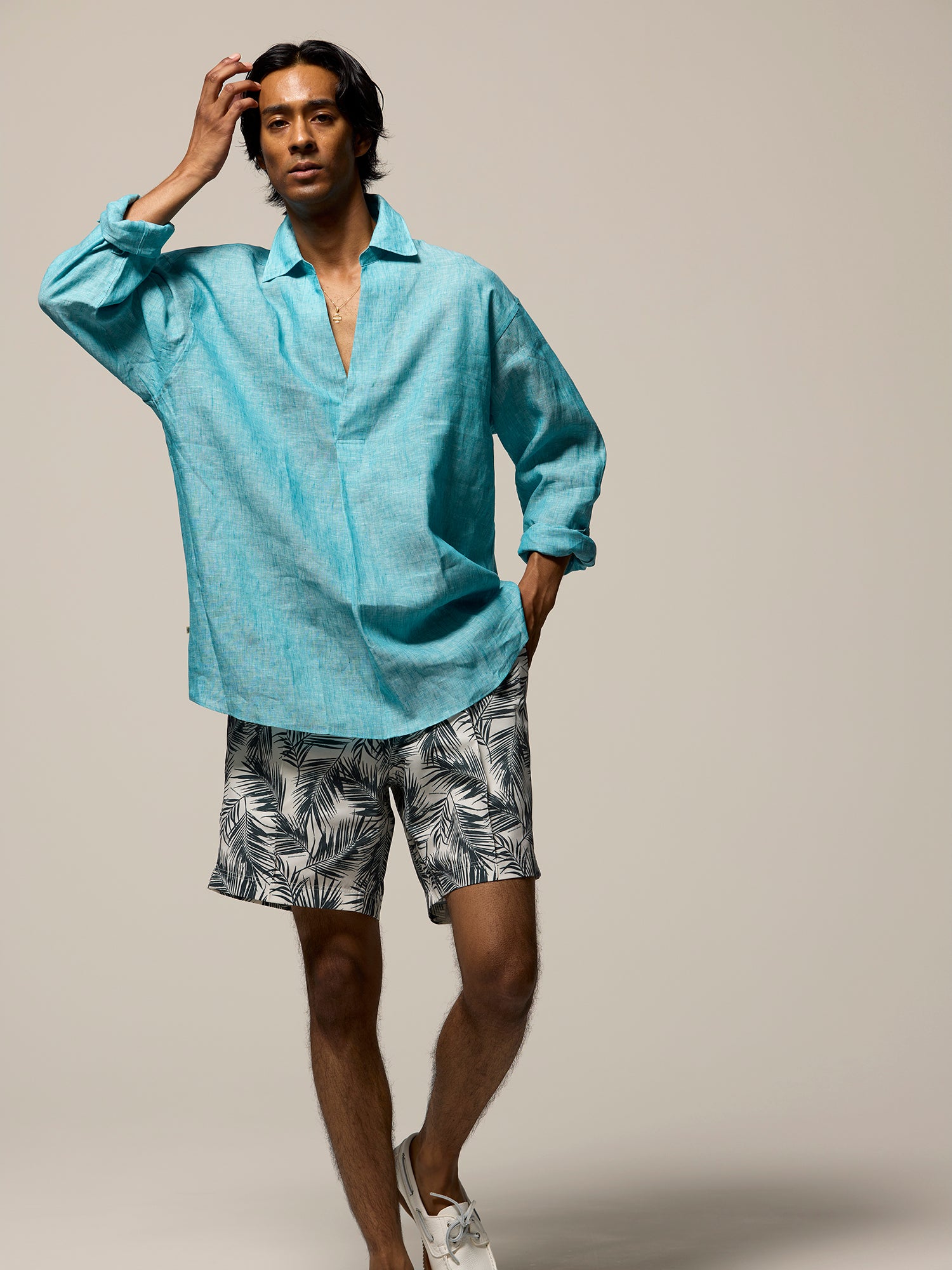 COLONY CLOTHING / ALBINI POOLSIDE SHIRT / CC2501-SH02-01