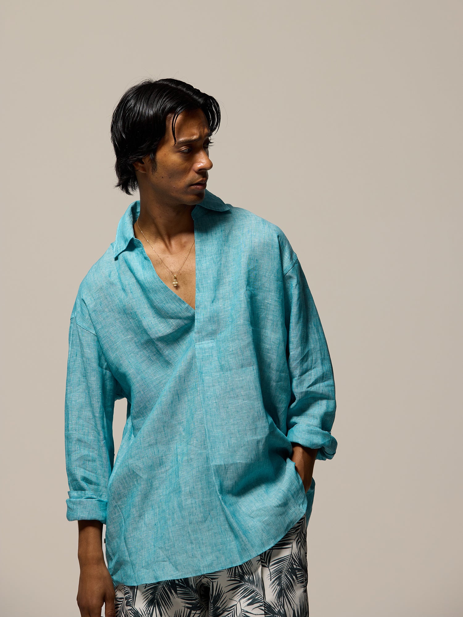 COLONY CLOTHING / ALBINI POOLSIDE SHIRT / CC2501-SH02-01