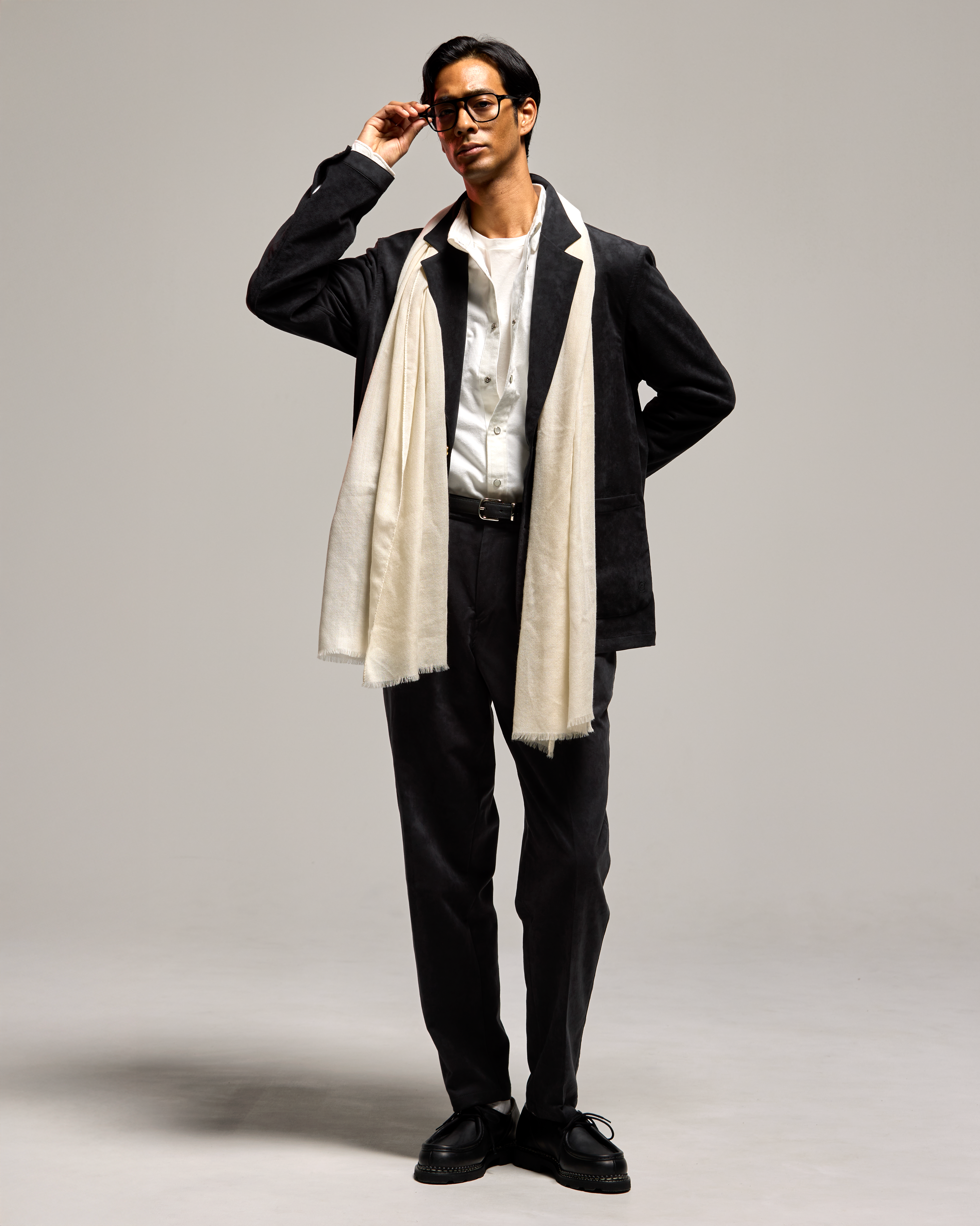 COLONY CLOTHING / ULTRASUEDE SINGLE JACKET / CC2402-JK01S-01