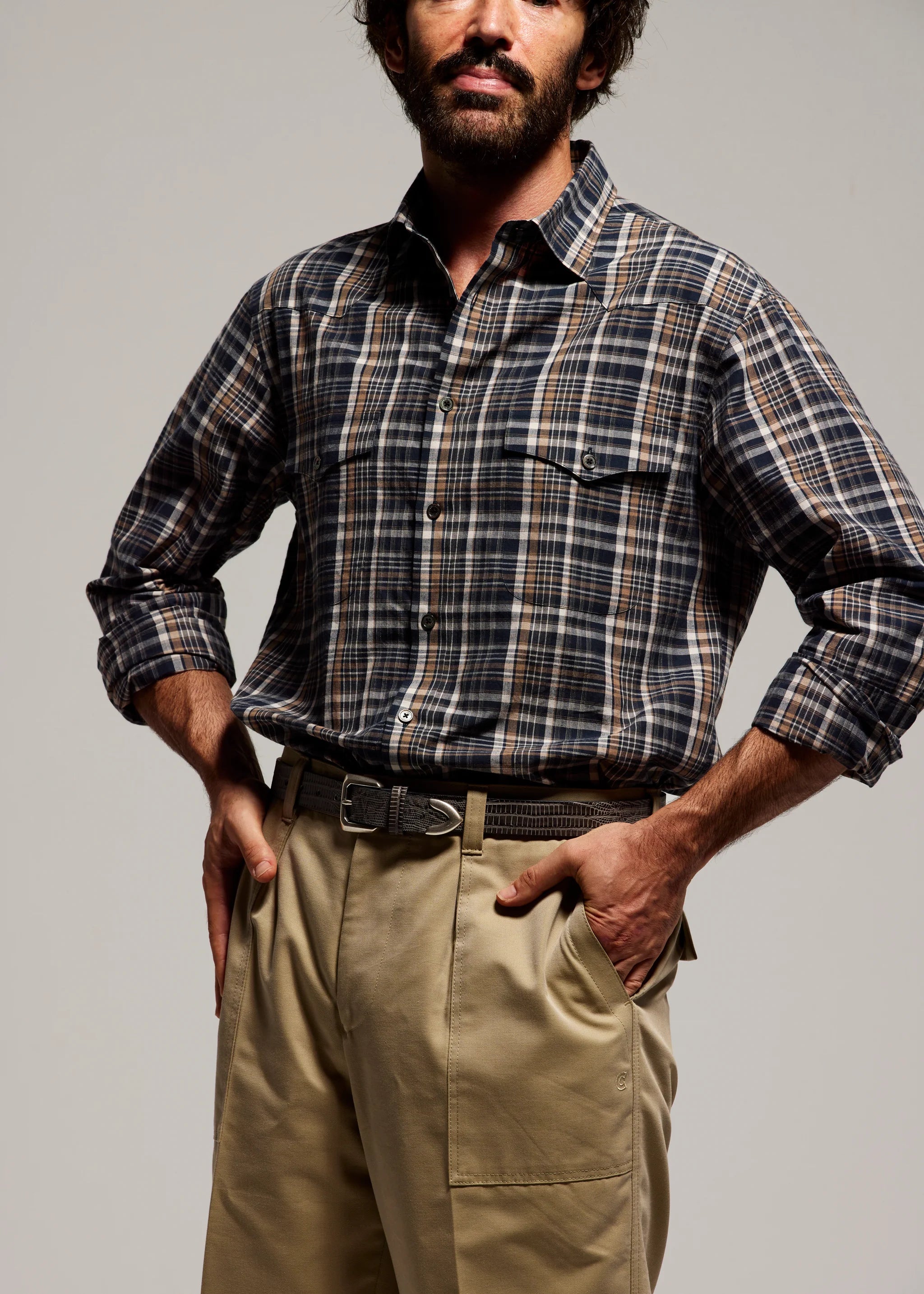 COLONY CLOTHING / WESTERN SHIRT / CC2601-SH04-02