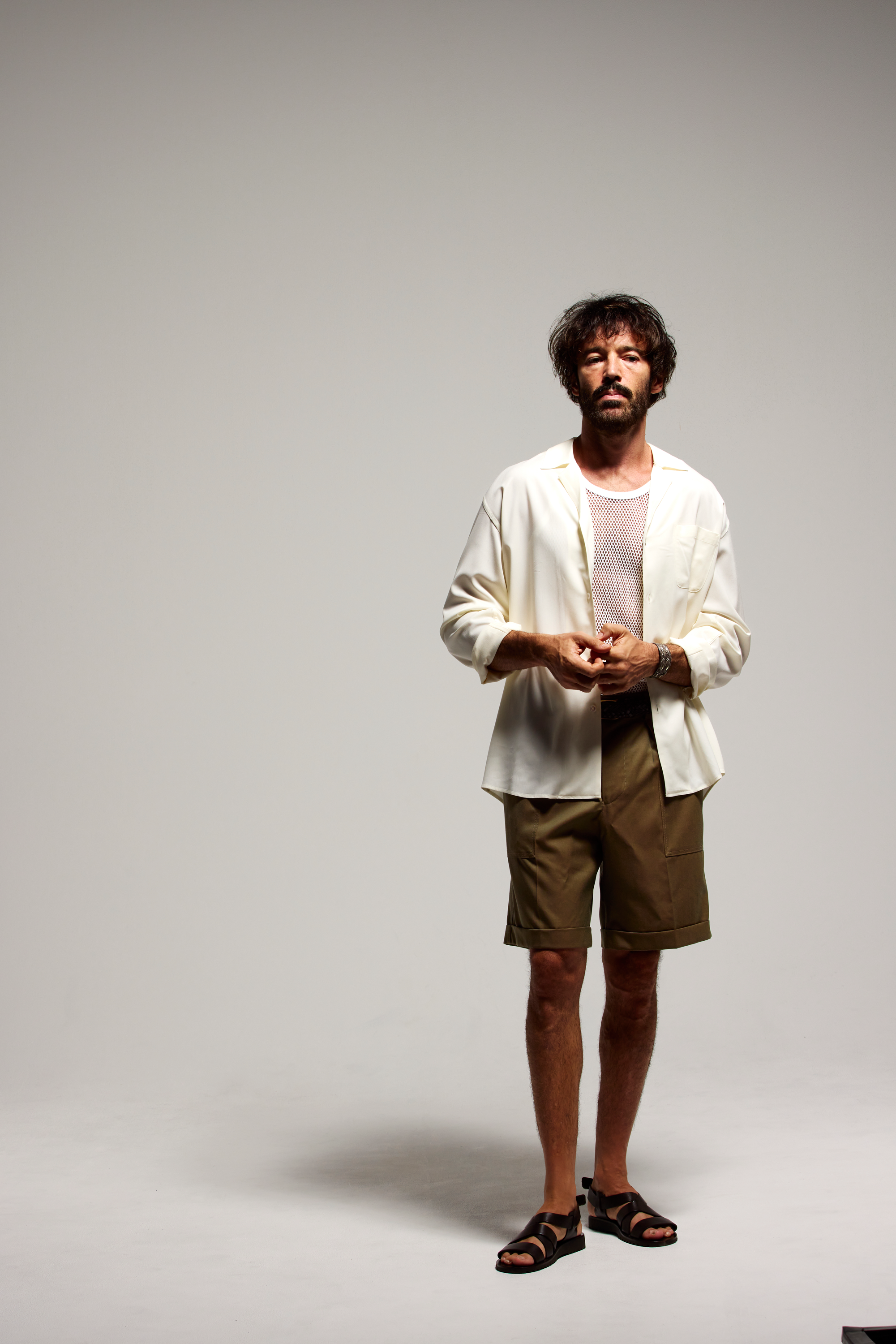 COLONY CLOTHING / OPEN COLLAR SHIRT / CC2601-SH01-05
