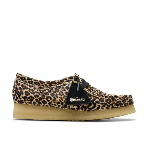 CLARKS / Wallabee Leopard Print (LADIES)