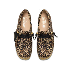 CLARKS / Wallabee Leopard Print (LADIES)