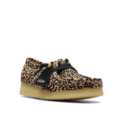 CLARKS / Wallabee Leopard Print (LADIES)