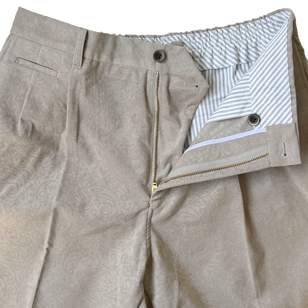 COLONY CLOTHING / ULTRASUEDE SHORTS PAISLEY / CC2401-PT05-2