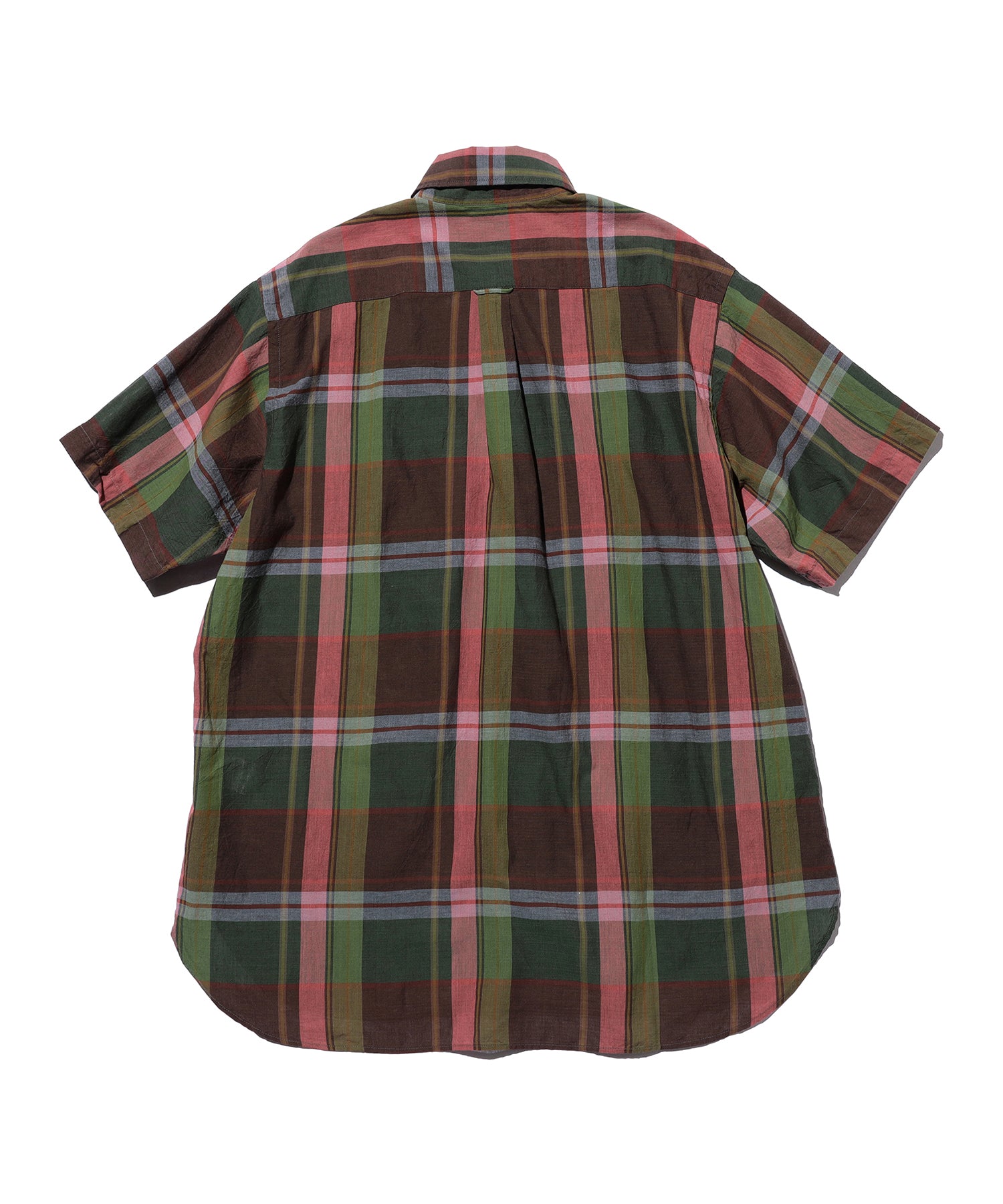 BEAMS PLUS / B.D. Pullover Classic-fit Madras / 3801-0280-139
