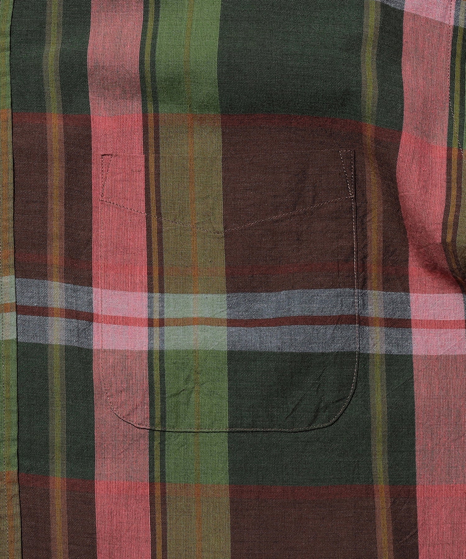 BEAMS PLUS / B.D. Classic-fit Madras / 3811-1925-139