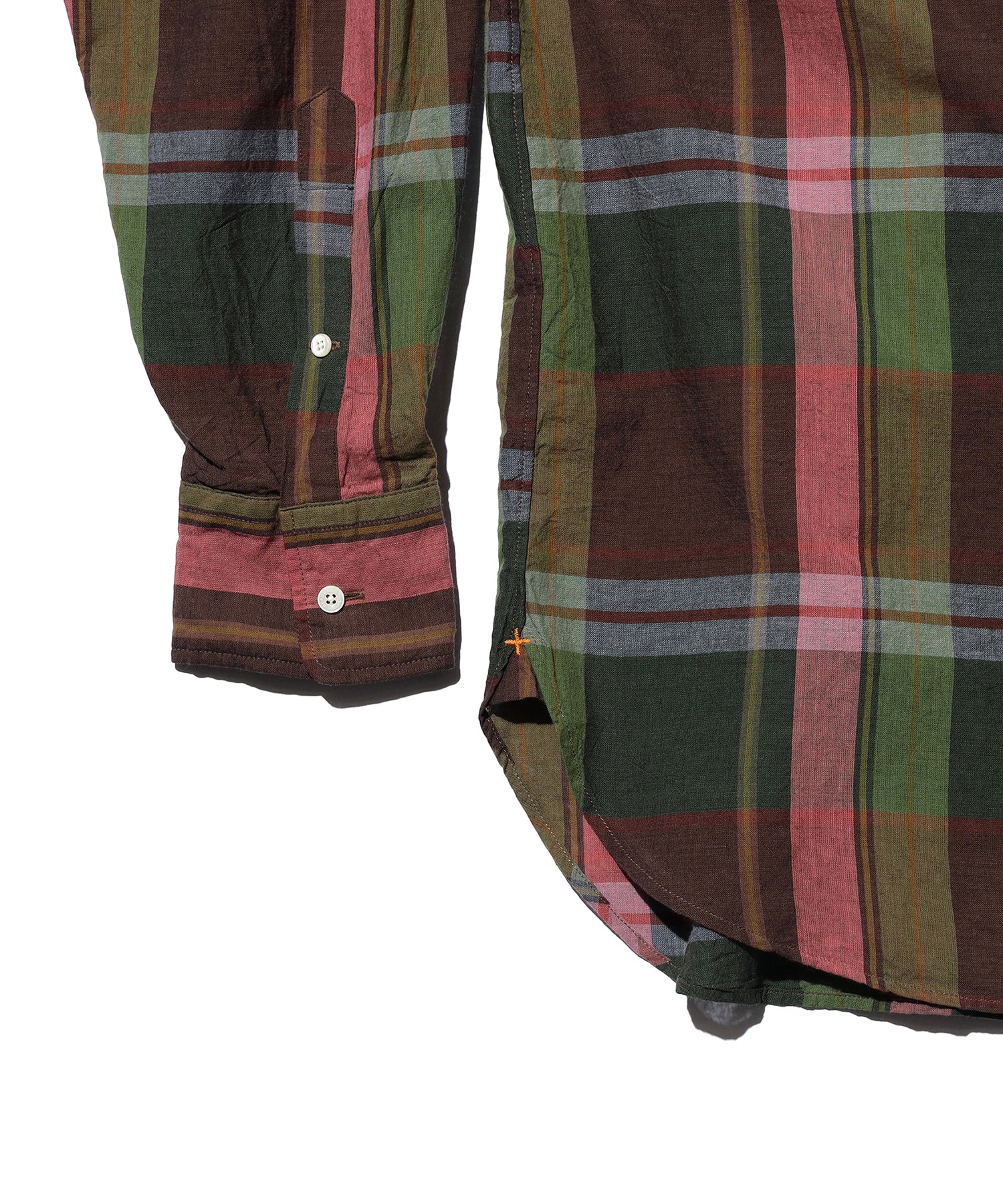 BEAMS PLUS / B.D. Classic-fit Madras / 3811-1925-139