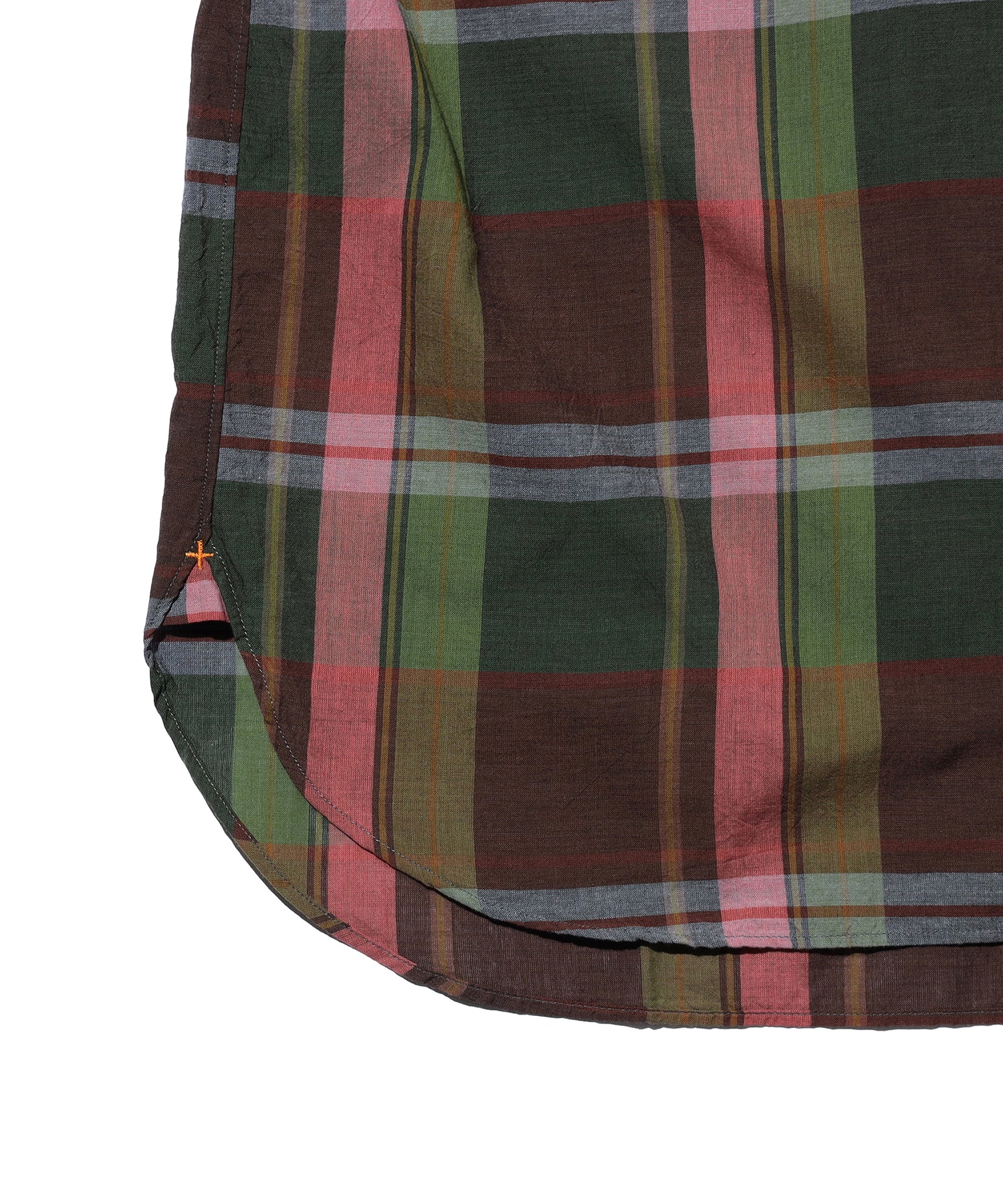BEAMS PLUS / B.D. Pullover Classic-fit Madras / 3801-0280-139