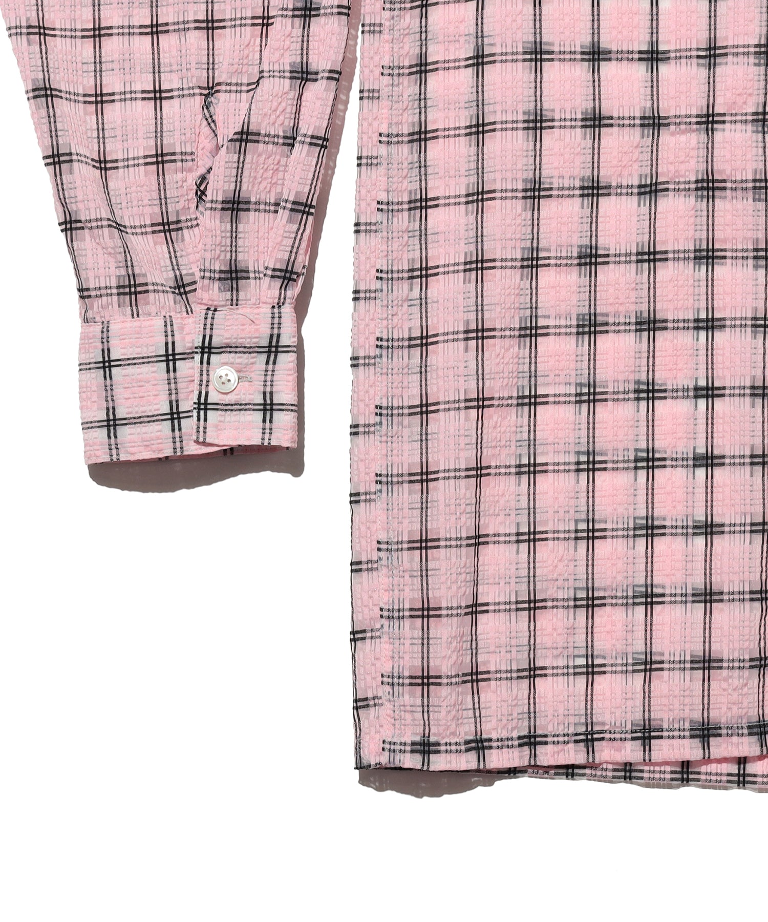 BEAMS PLUS / Open B.D. Nylon Airy Plaid / 3811-1924-139