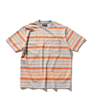 BEAMS PLUS / Pocket Tee Multi Stripe / 3804-0054-048
