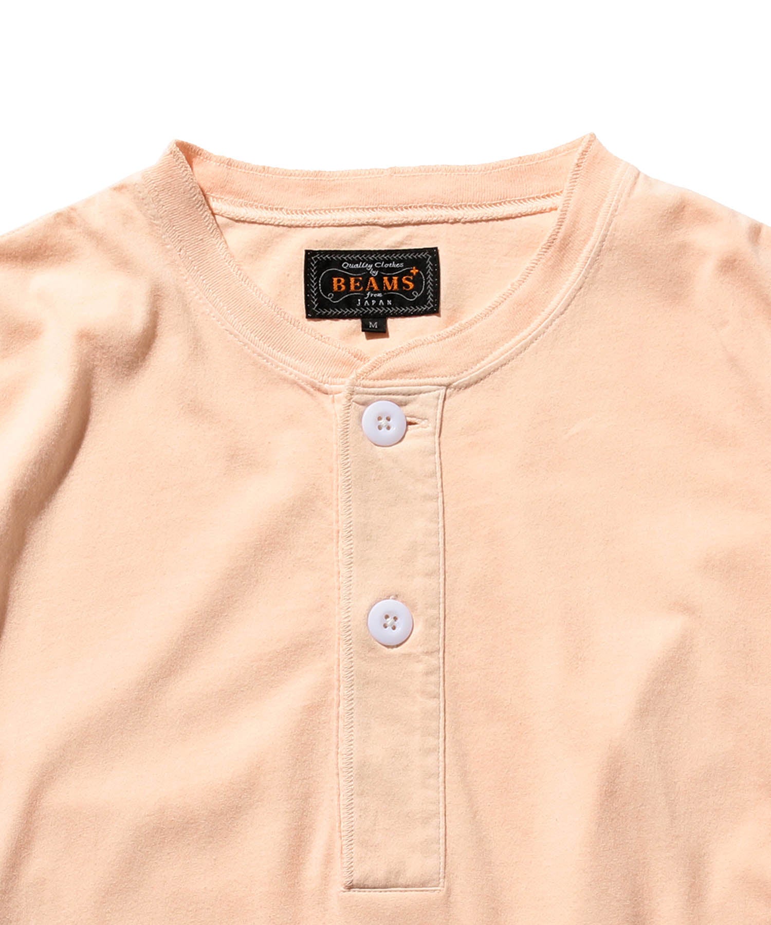 BEAMS PLUS / Henley-Neck Tee 30/- / 3804-0073-156