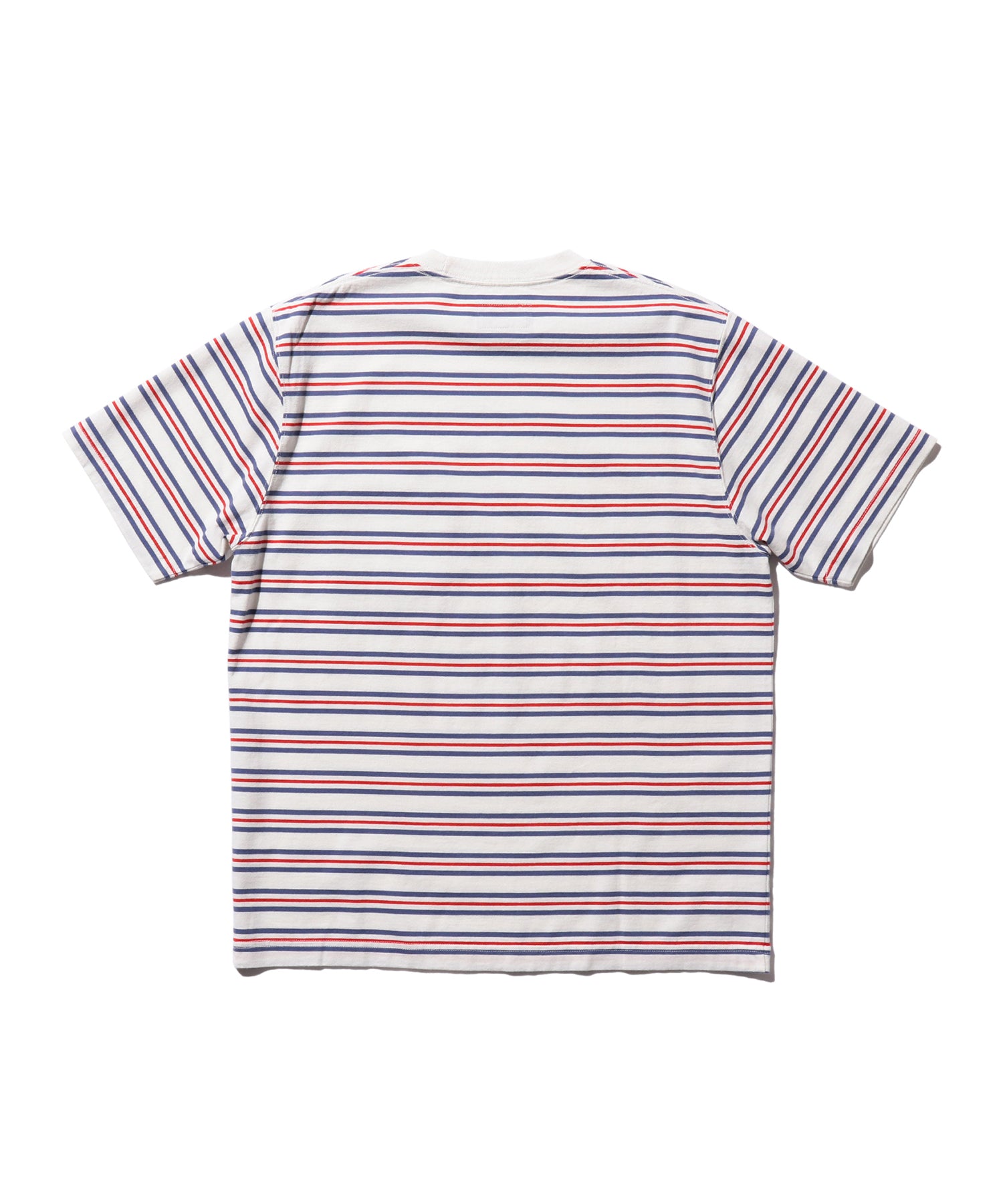 BEAMS PLUS / Pocket Tee Multi Stripe / 3804-0085-048