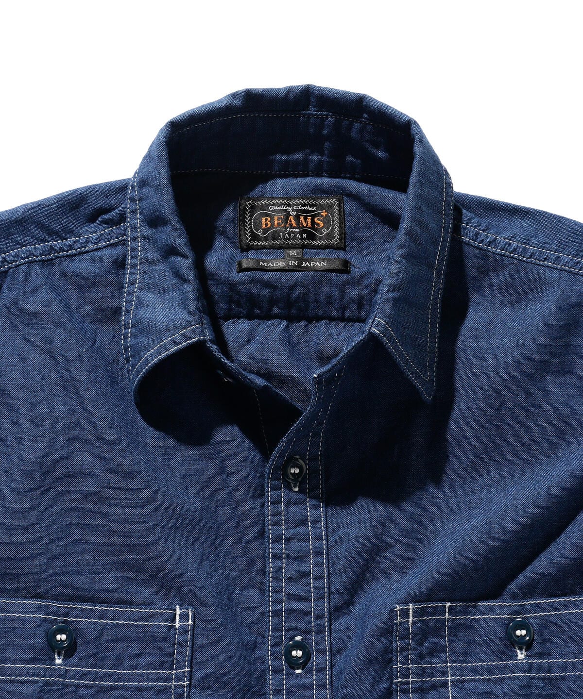 BEAMS PLUS / WORK Indigo Chambray / 3811-0469-139