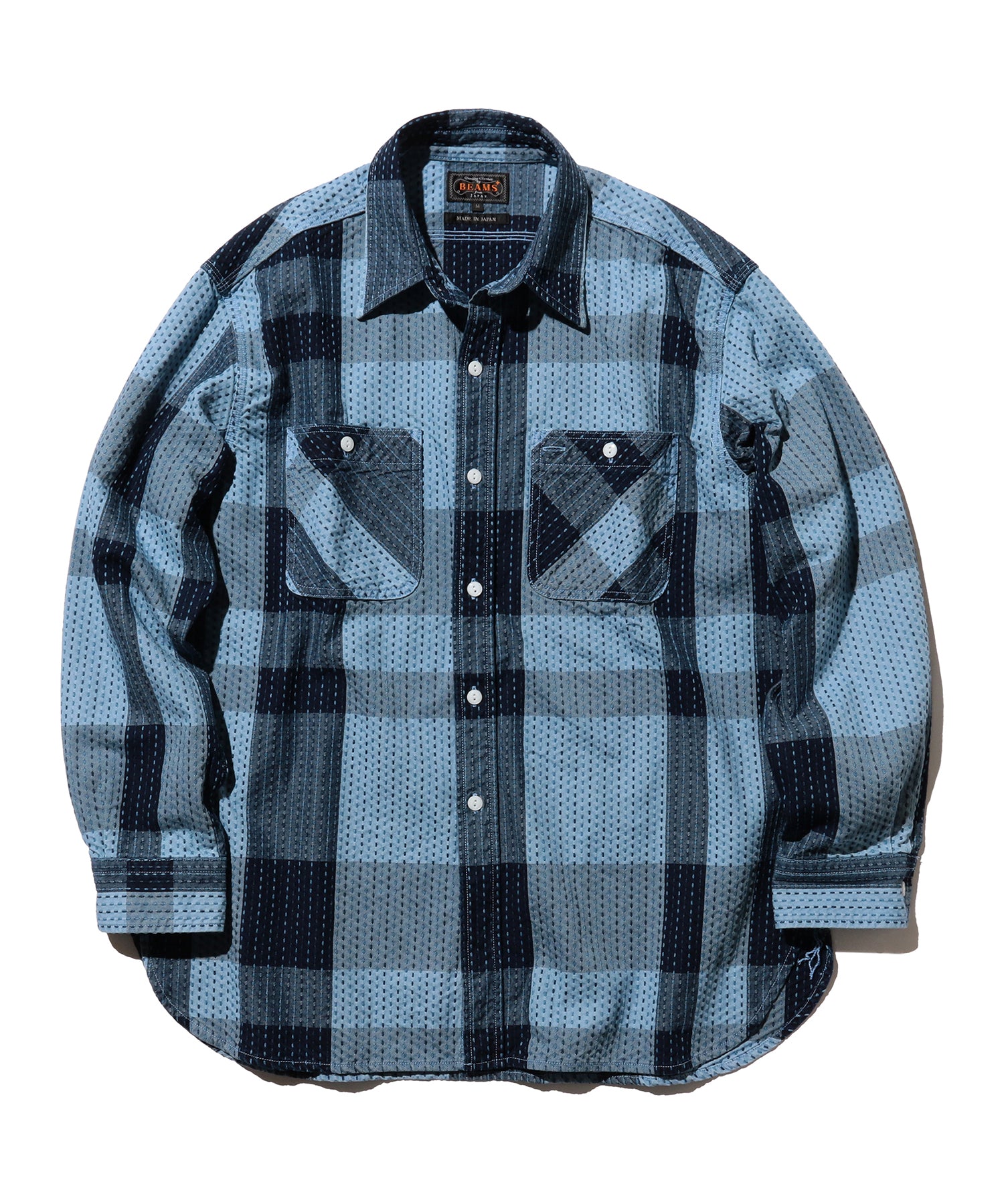 BEAMS PLUS / WORK Indigo "SASHIKO" / 3811-1350-139