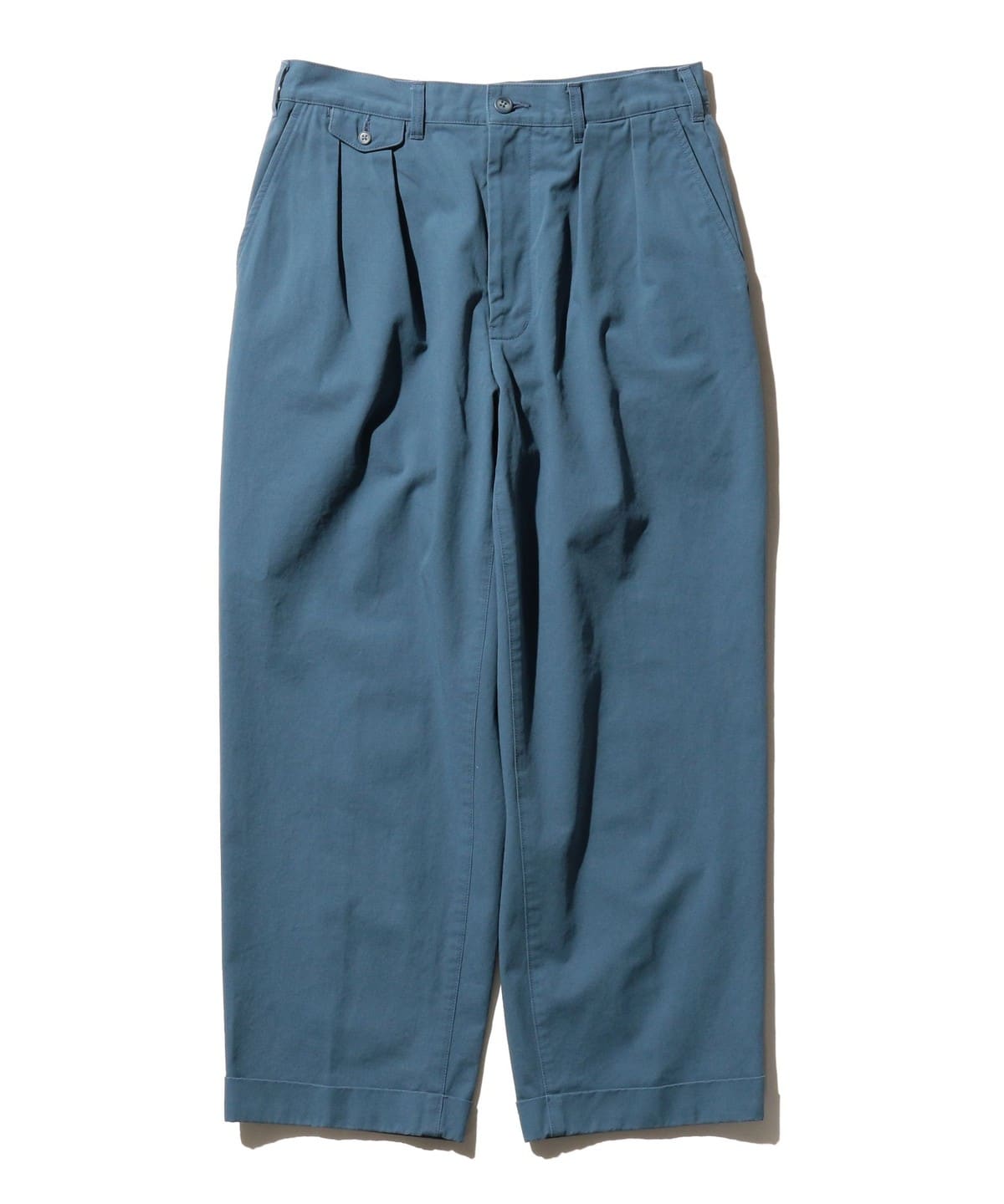 BEAMS PLUS / 2P Trousers Twill Bio Washed / 3823-0291-874
