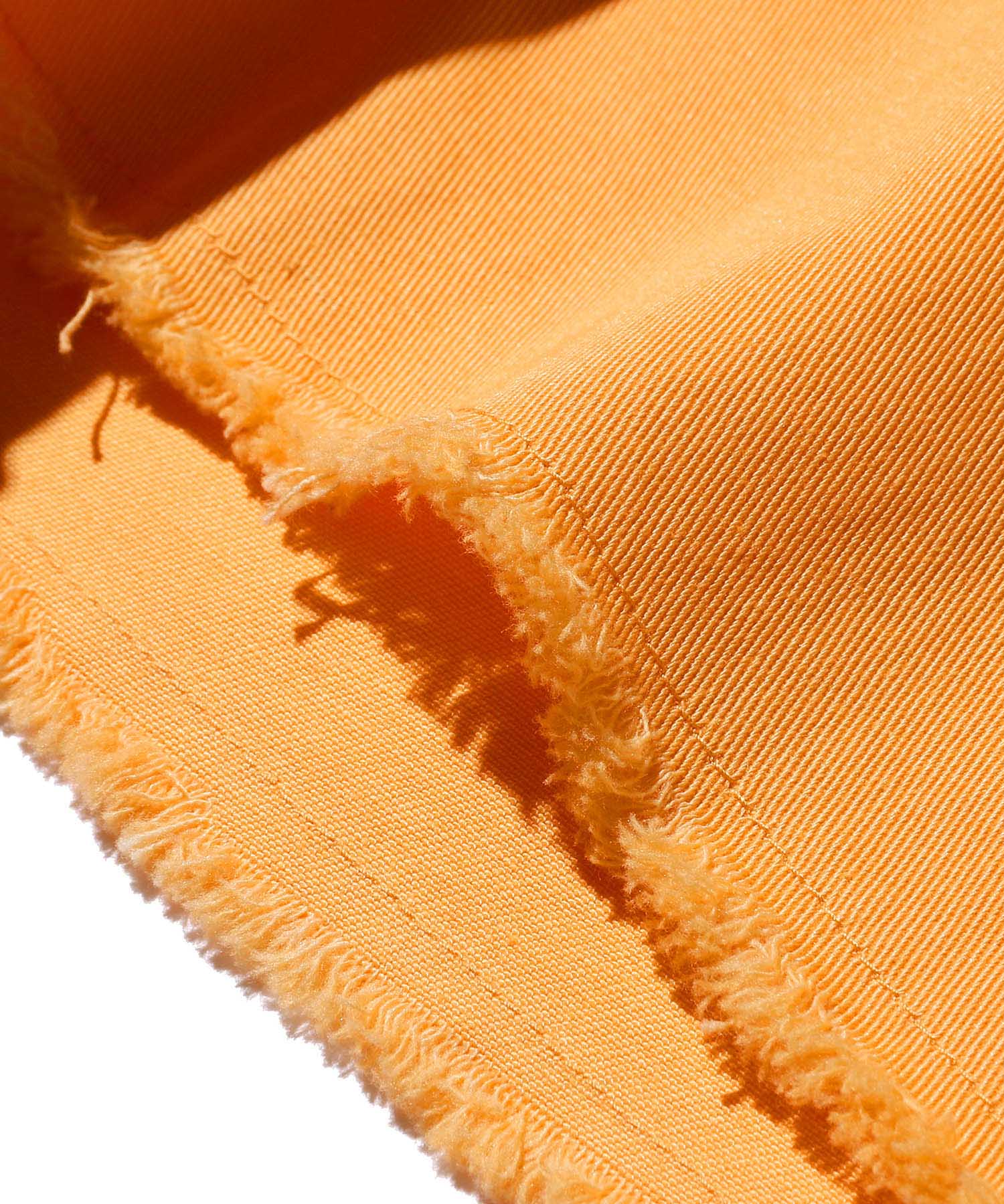 BEAMS PLUS / Plain Front Shorts Cut-Off Twill Garment Dye / 3825-0070-791