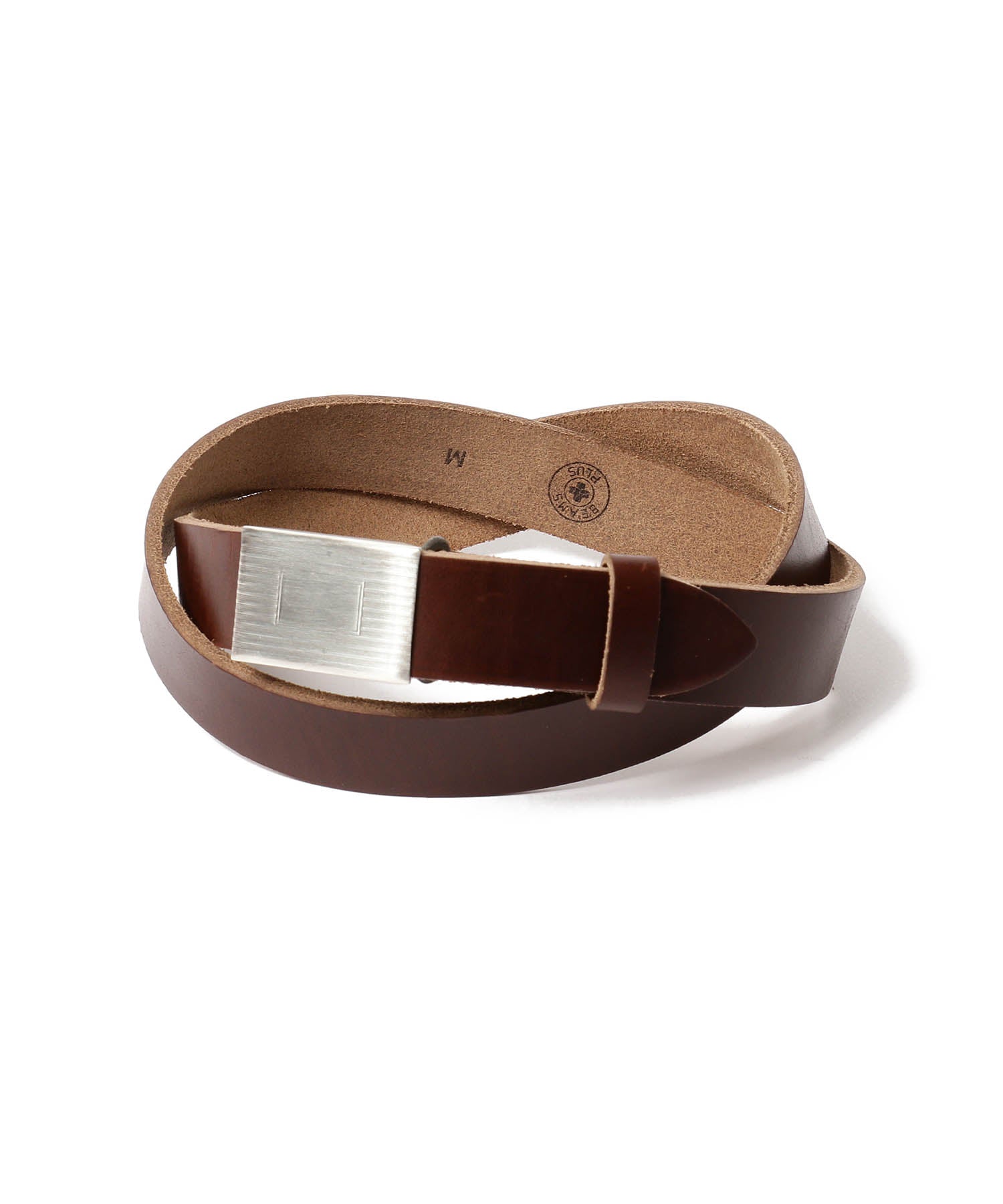 BEAMS PLUS / Plate Belt Horween Leather / 3852-0009-168
