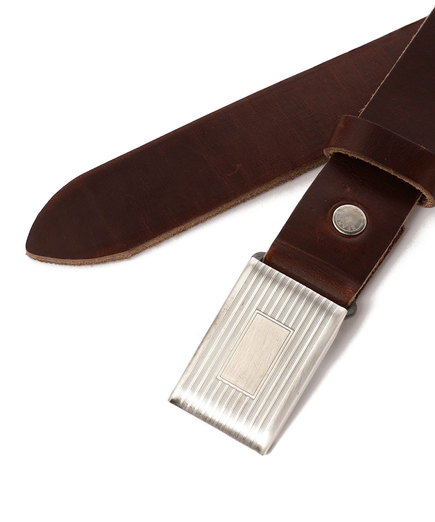 BEAMS PLUS / Plate Belt Horween Leather / 3852-0009-168
