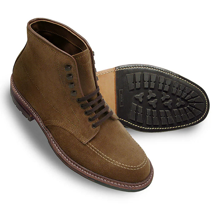 ALDEN 4011HC MOCC TOE BOOT SNUFF SUEDE